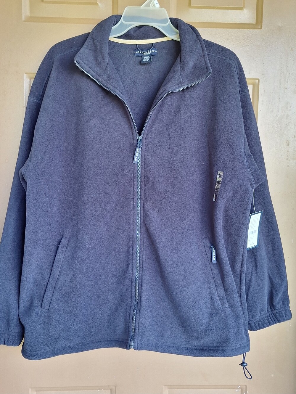 Ivy Crew Mens Full Zip Fleece Jacket Preppy heritage grandpa old money classic